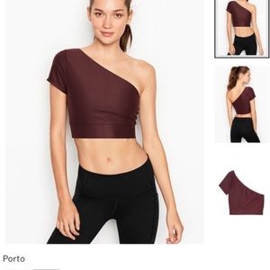 NWT Victoria’s Secret Sport One Shoulder Crop